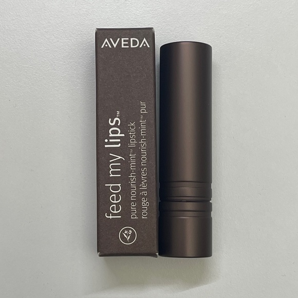 NEW Aveda Feed My Lips Pure Nourish-Mint Lipstick KIMI FIG #03 Size 0.12 Oz / 3. - Picture 1 of 6